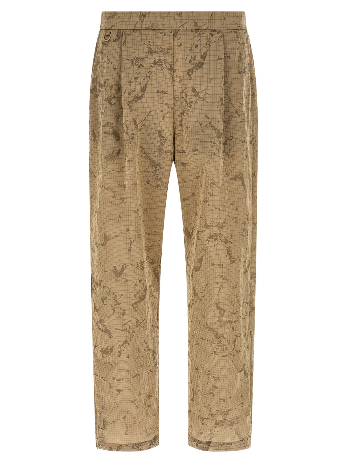 LAMINAR Beige Polyamide Casual Pants