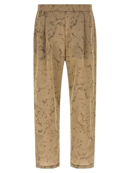 LAMINAR Beige Polyamide Casual Pants