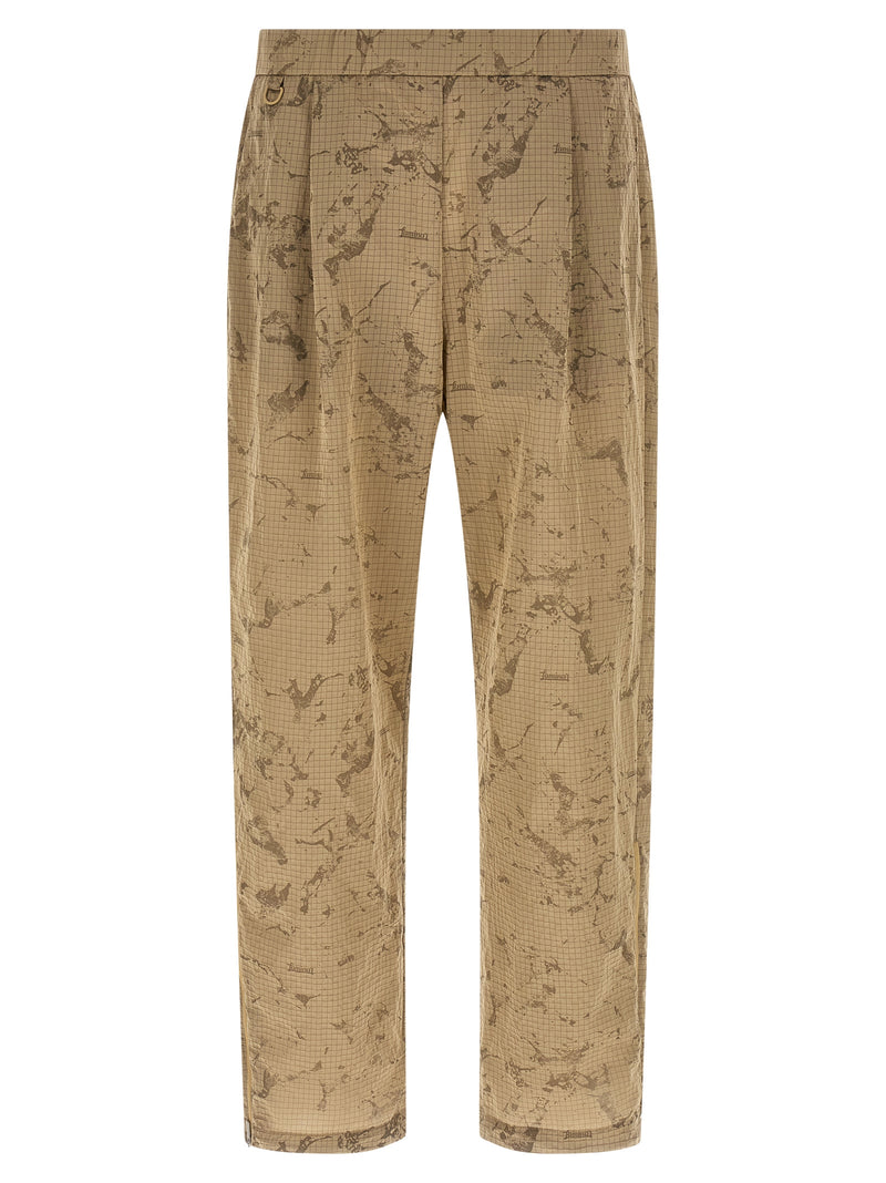 LAMINAR Beige Polyamide Casual Pants