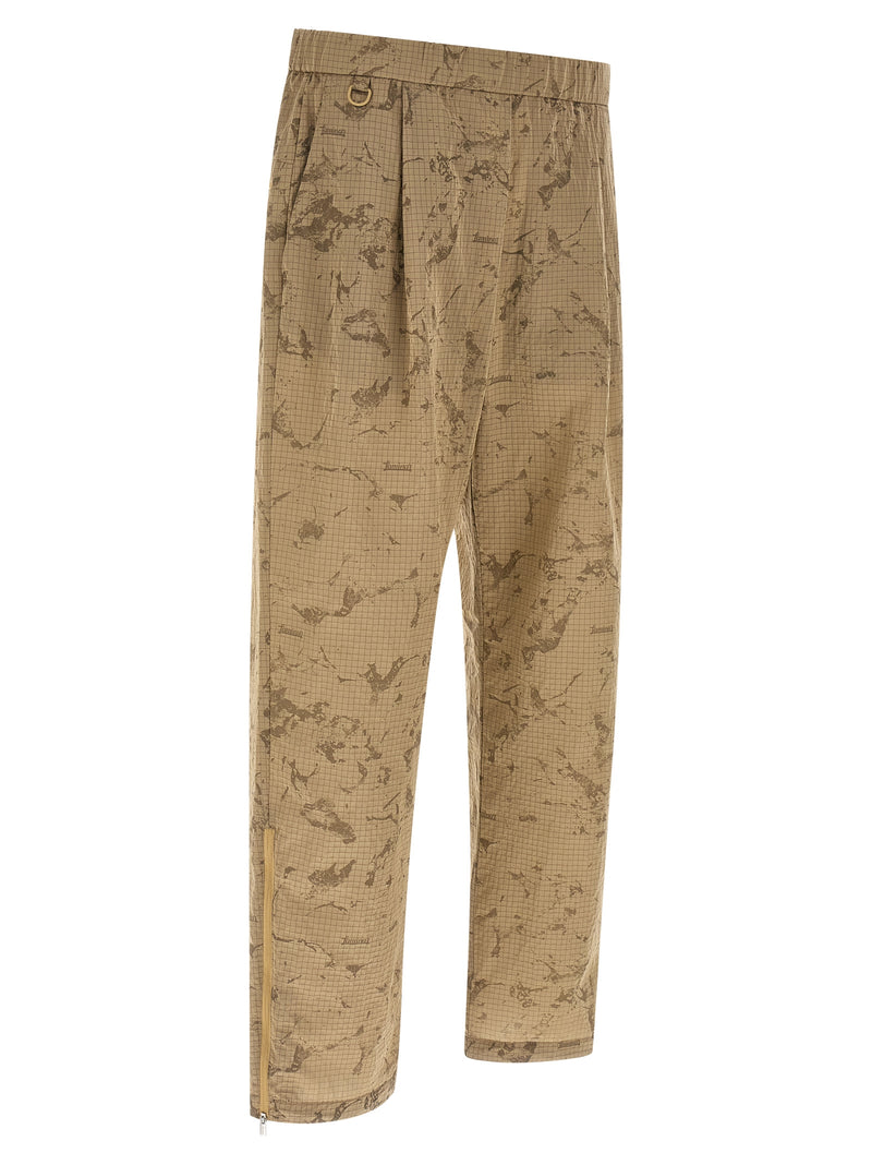 LAMINAR Beige Polyamide Casual Pants