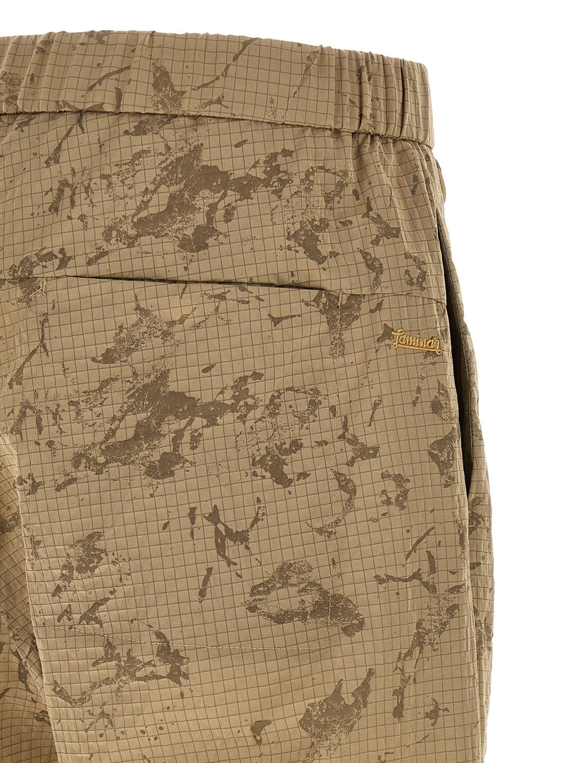 LAMINAR Beige Polyamide Casual Pants