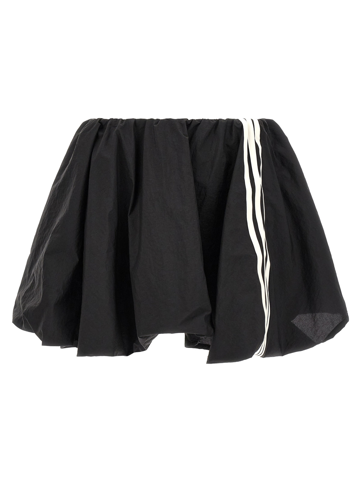 Y-3 Black Polyamide Long Skirt - Modern Elegance