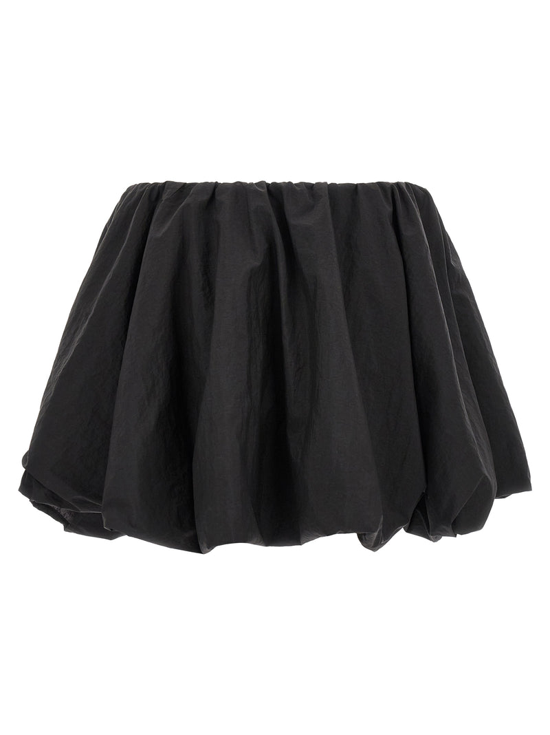 Y-3 Black Polyamide Long Skirt - Modern Elegance