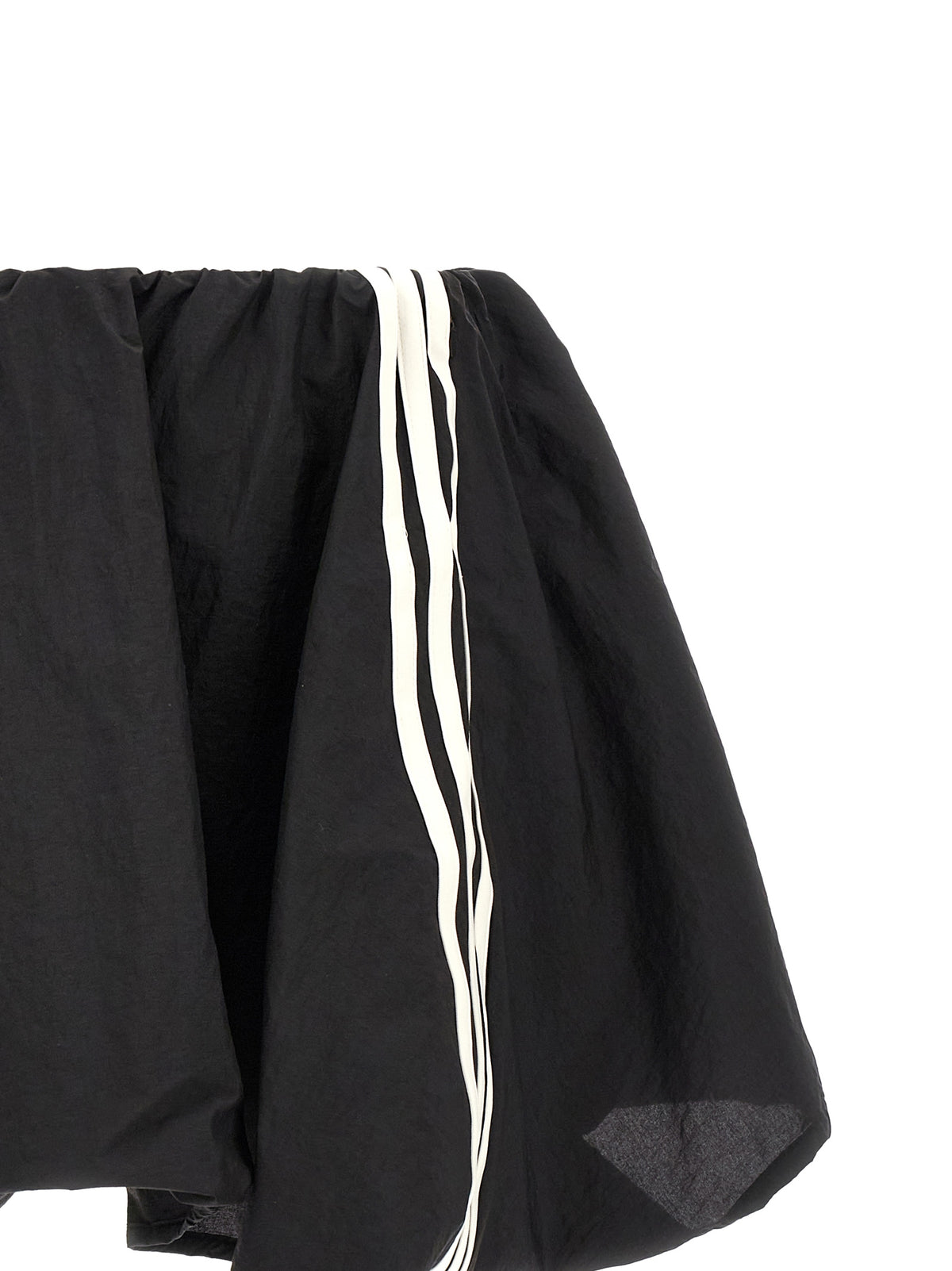 Y-3 Black Polyamide Long Skirt - Modern Elegance
