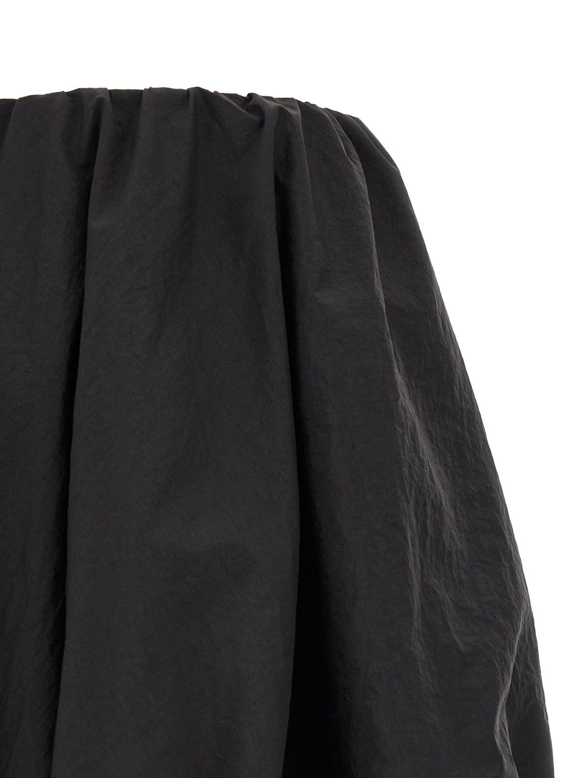 Y-3 Black Polyamide Long Skirt - Modern Elegance