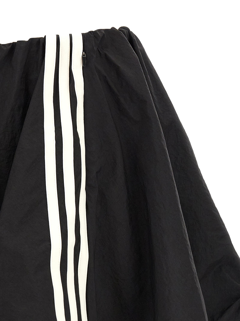 Y-3 Black Polyamide Long Skirt - Modern Elegance
