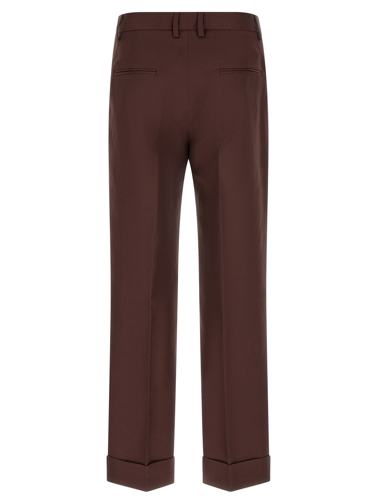 Pantalon décontracté Alberto Biani marron en viscose