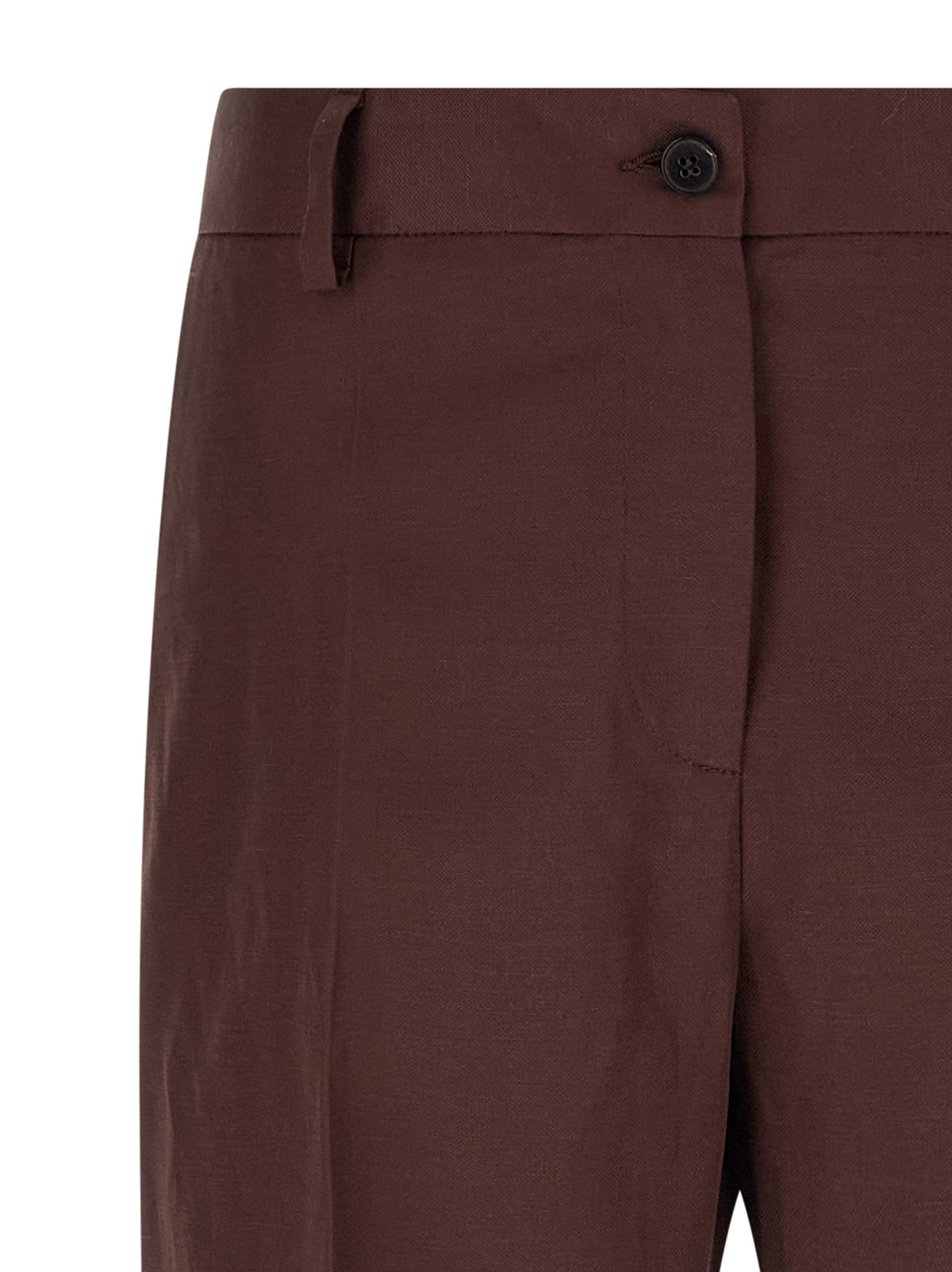Pantalon décontracté Alberto Biani marron en viscose
