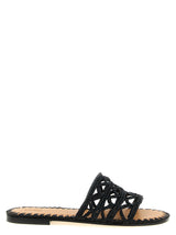 Mules ODISSI noires en viscose