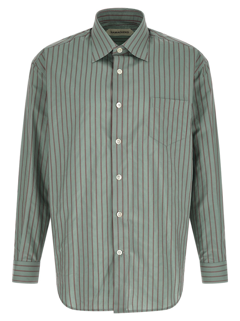 Namacheko Colt Blue Cotton Blouse - Elegant & Trendy