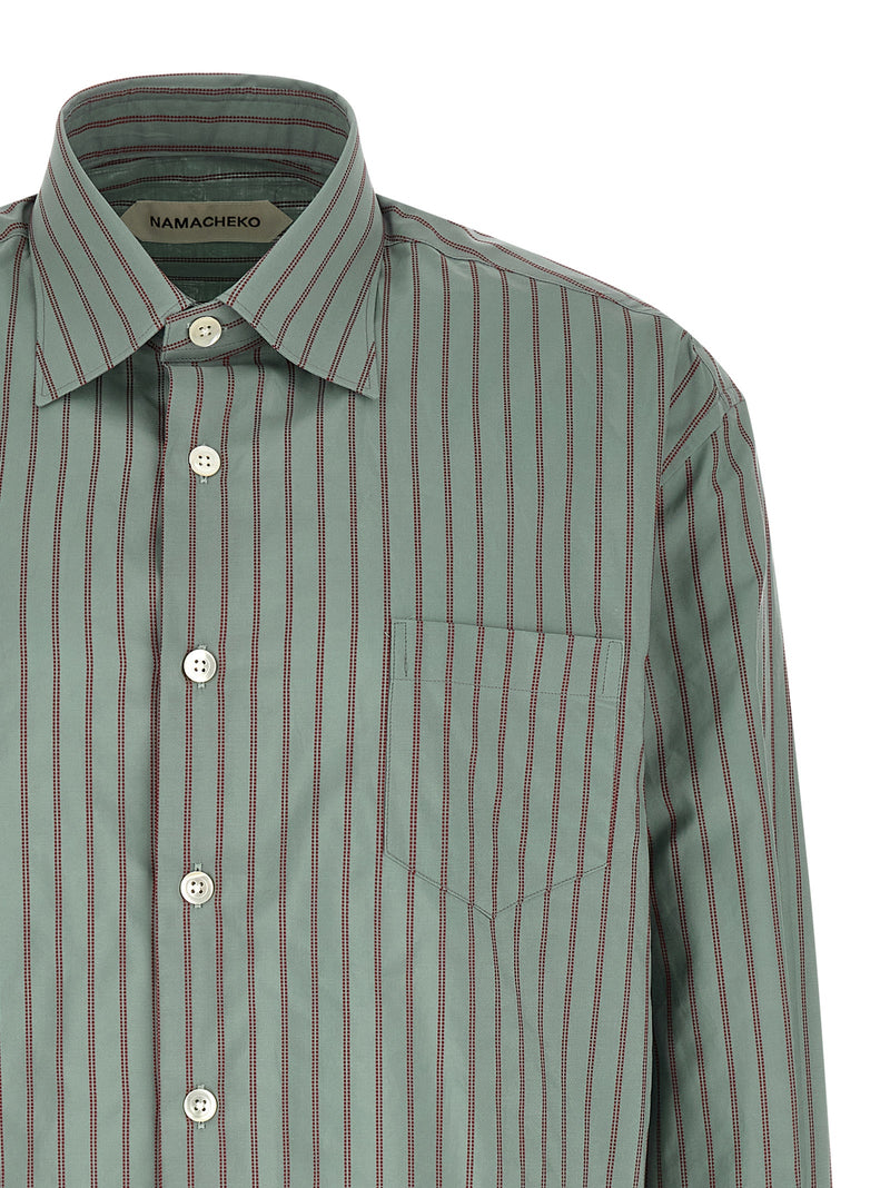 Namacheko Colt Blue Cotton Blouse - Elegant & Trendy