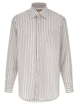 Namacheko Colt Bicolor Cotton Blouse - White/Black