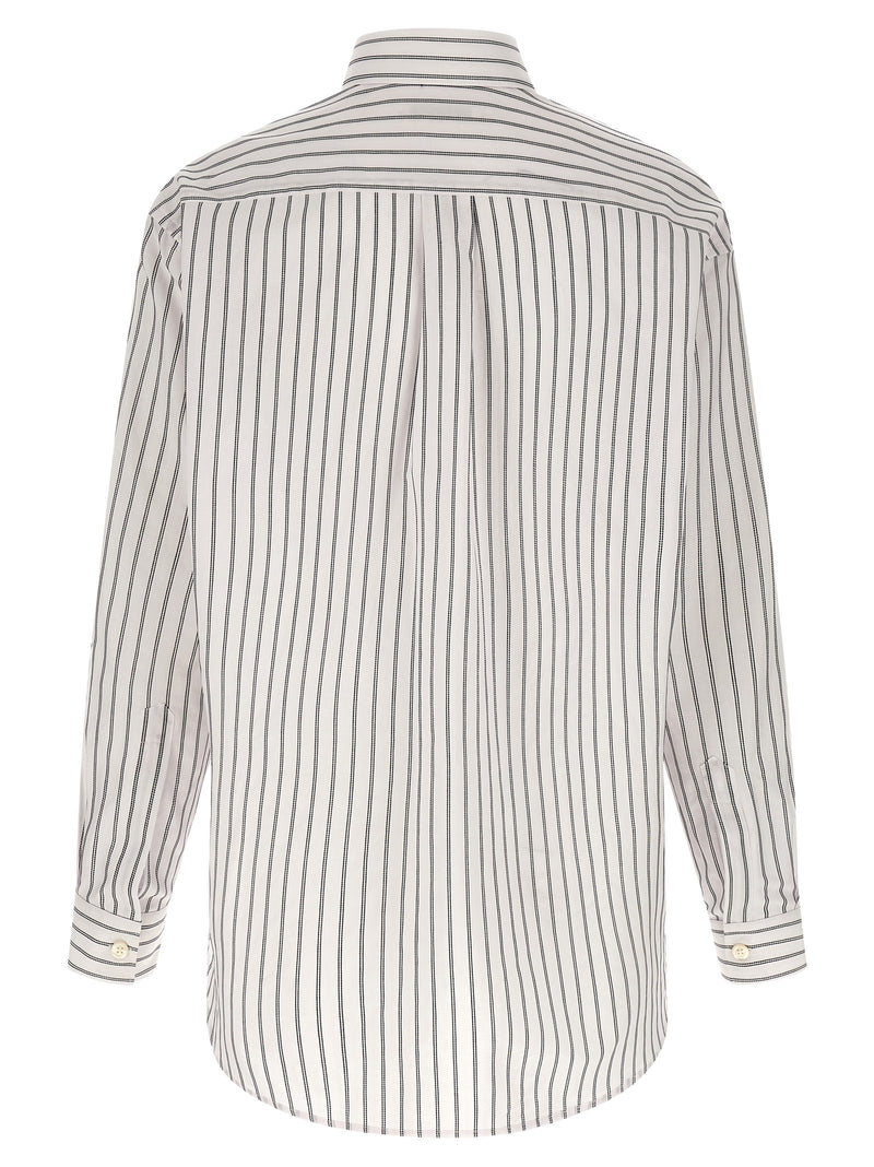 Namacheko Colt Bicolor Cotton Blouse - White/Black