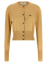 Cardigan Vivienne Westwood en coton beige