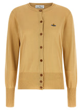 Cardigan Vivienne Westwood en coton beige
