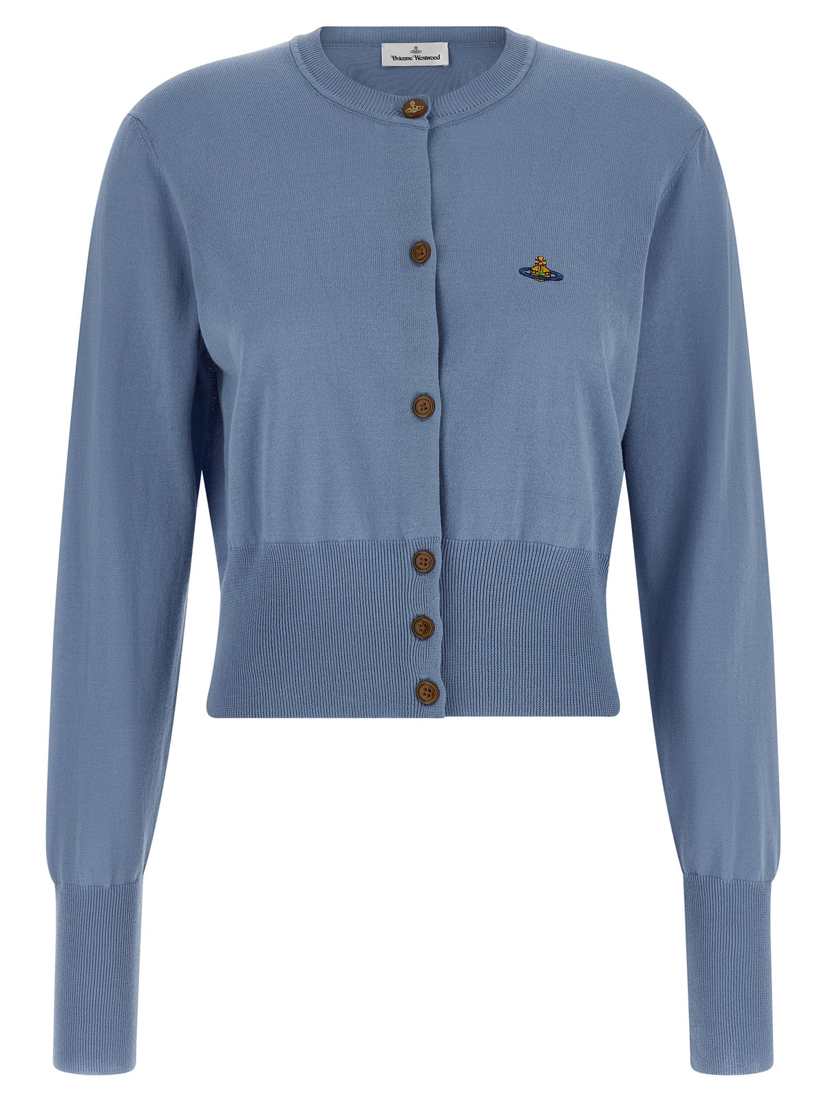 Gilet en coton bleu Vivienne Westwood