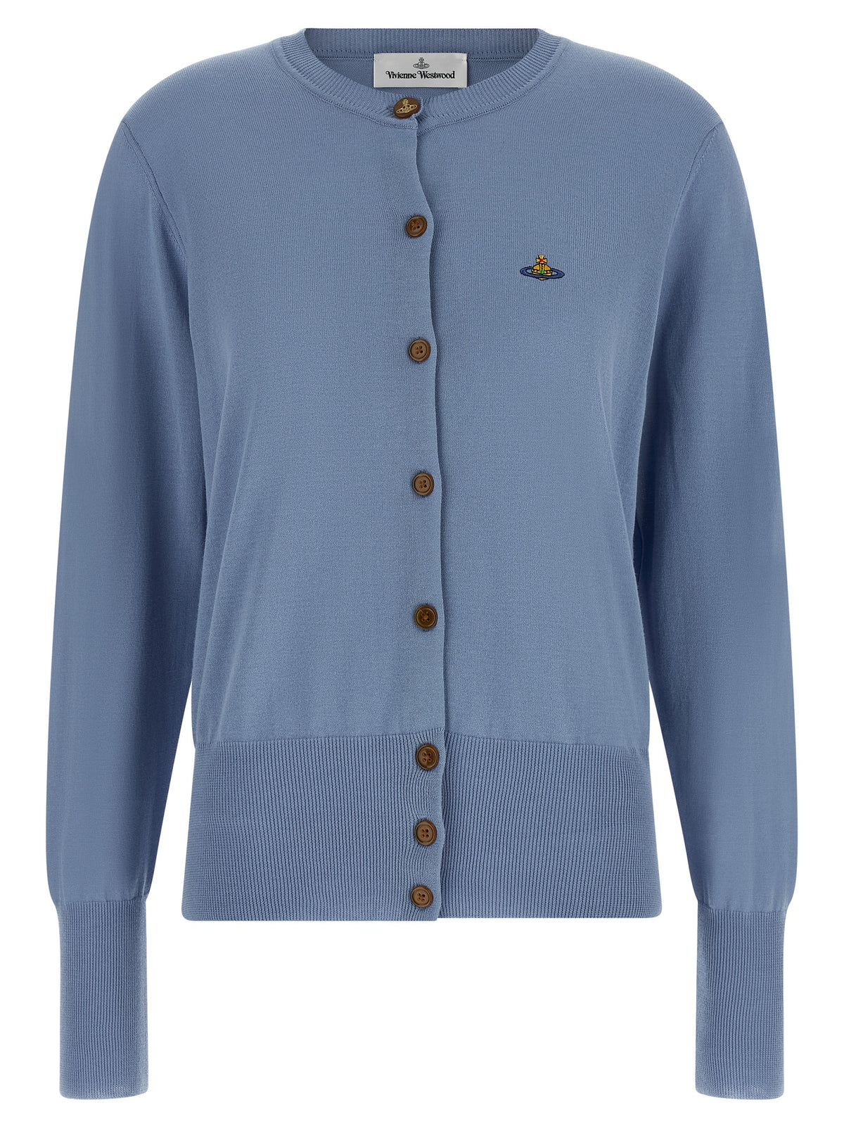 Gilet en coton bleu Vivienne Westwood