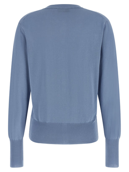Vivienne Westwood Blue Cotton Cardigan