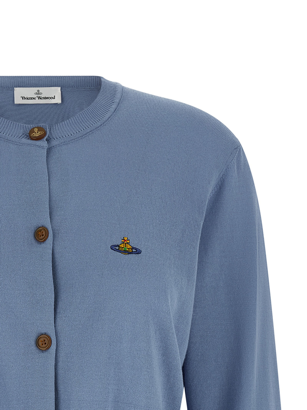 Gilet en coton bleu Vivienne Westwood