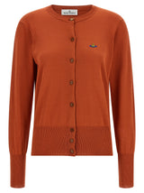 Cardigan en coton orange Vivienne Westwood