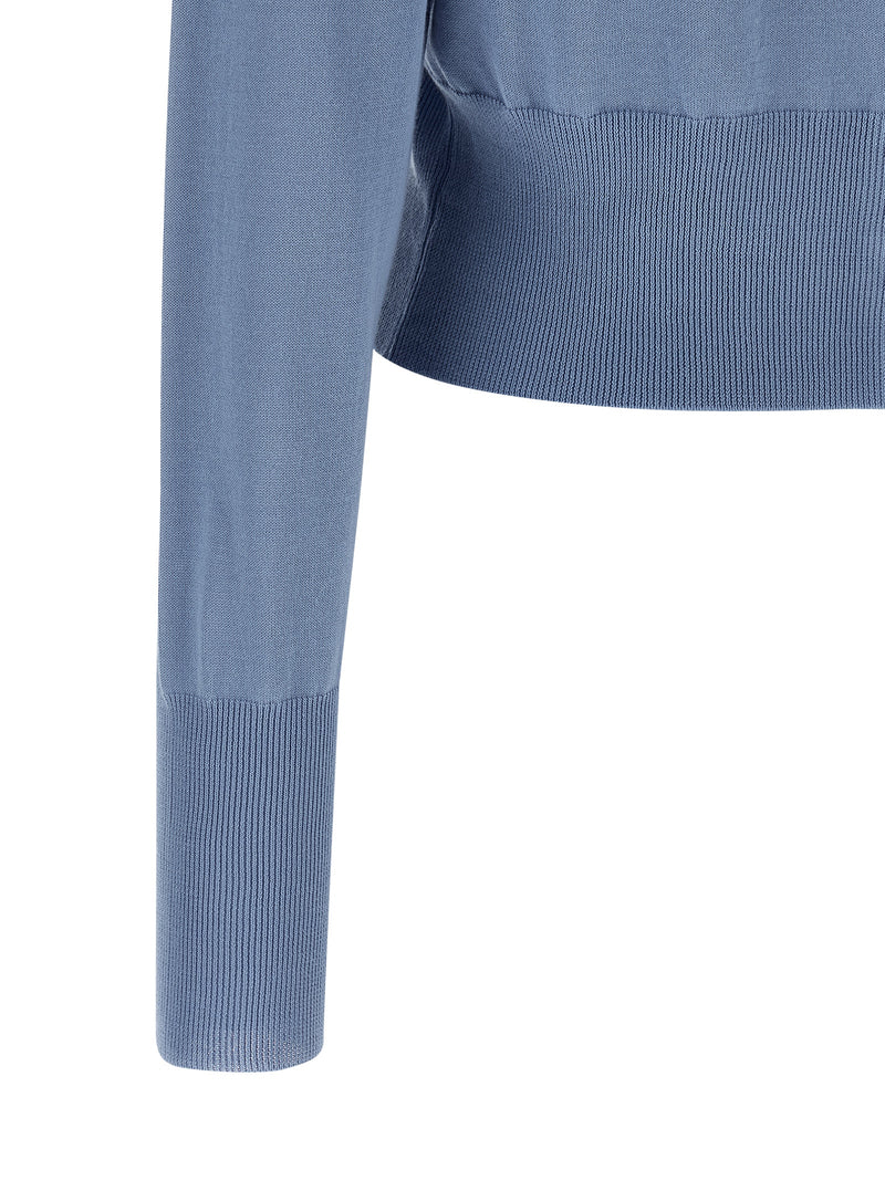Gilet en coton bleu Vivienne Westwood