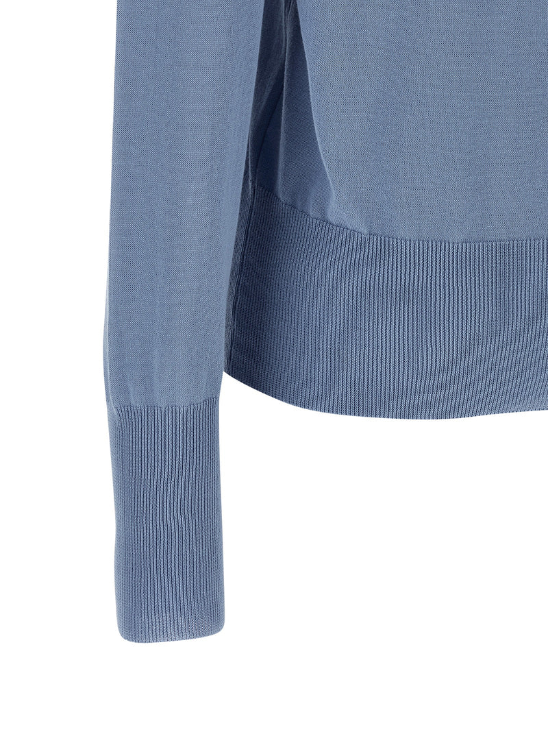 Vivienne Westwood Blue Cotton Cardigan
