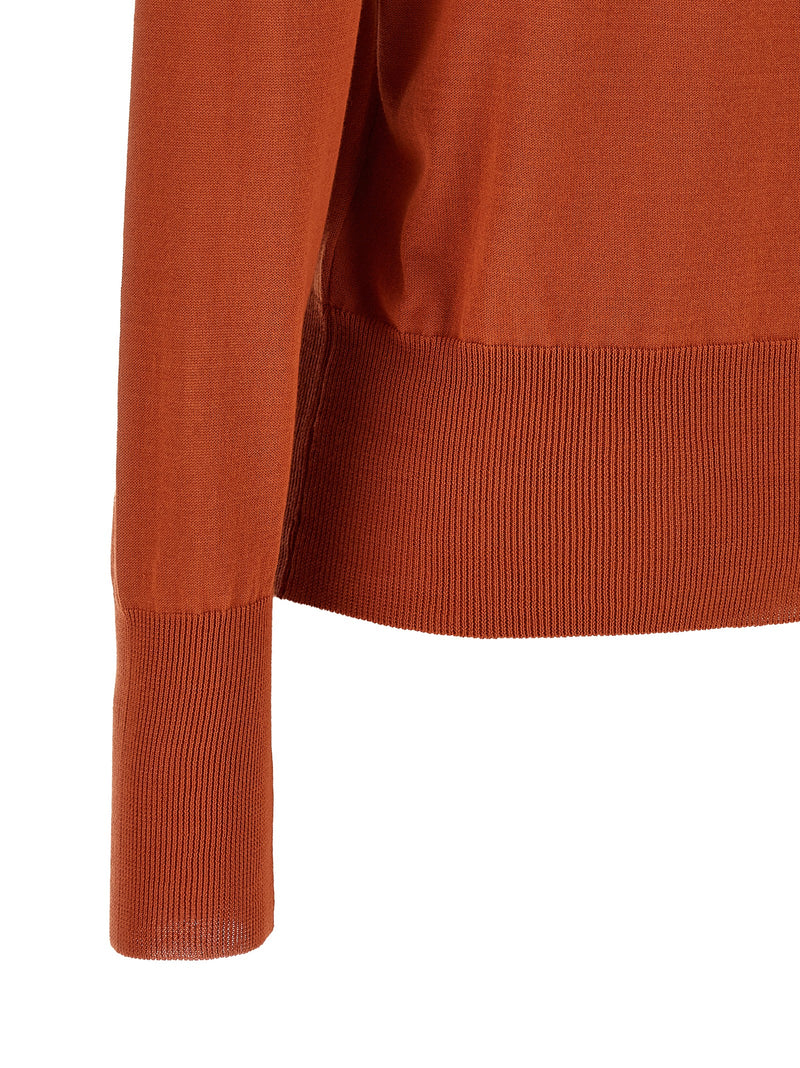 Vivienne Westwood Orange Cotton Cardigan