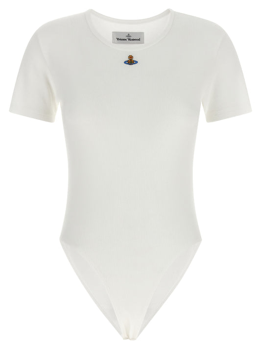 Body en coton blanc Vivienne Westwood