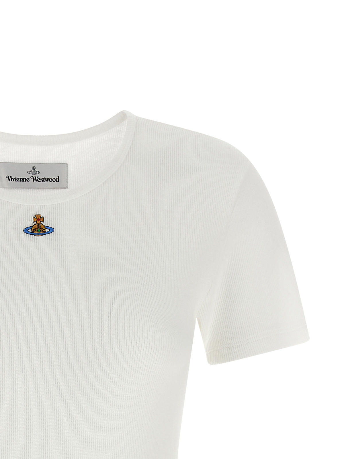 Body en coton blanc Vivienne Westwood