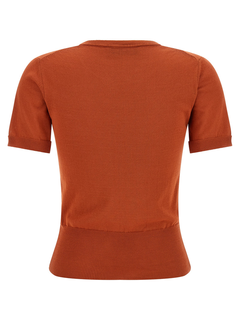 T-shirt en coton orange Vivienne Westwood