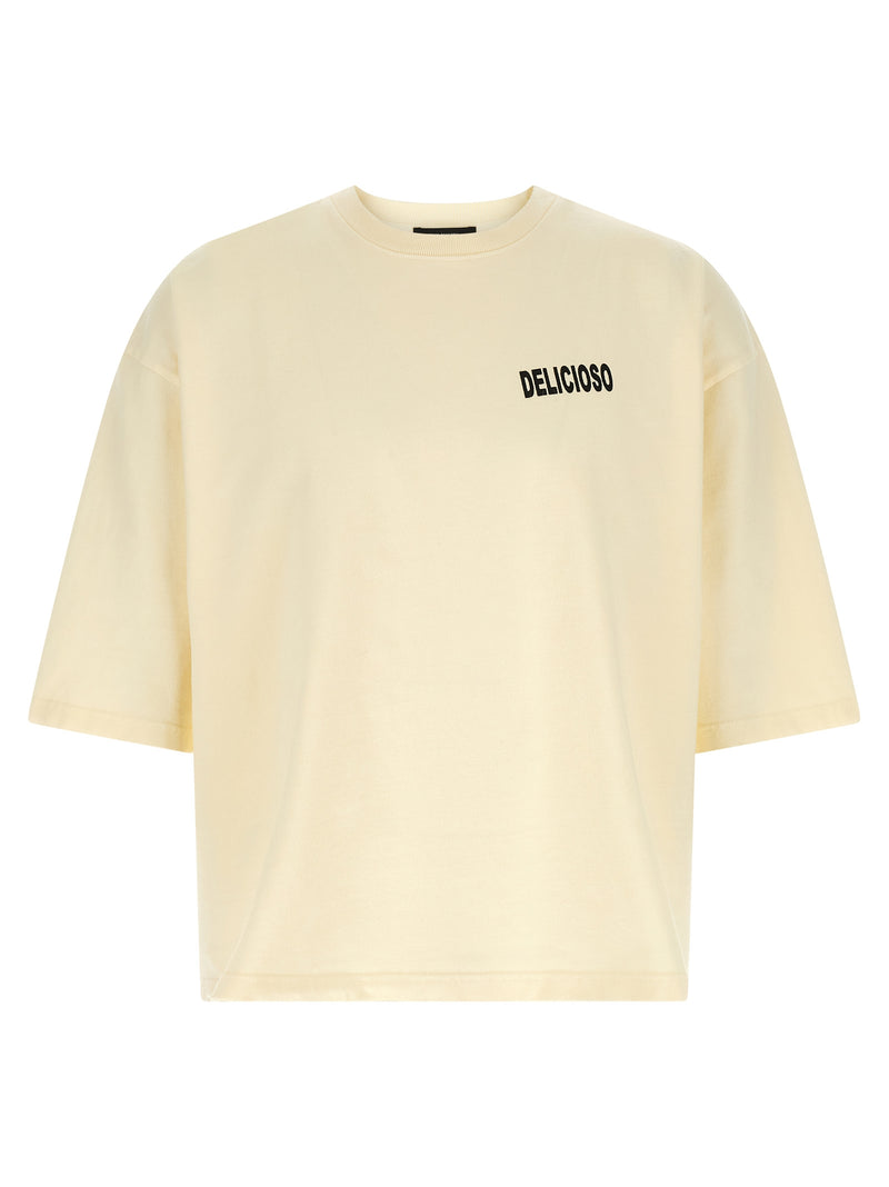 T-shirt bicolore en coton WILLY CHAVARRIA