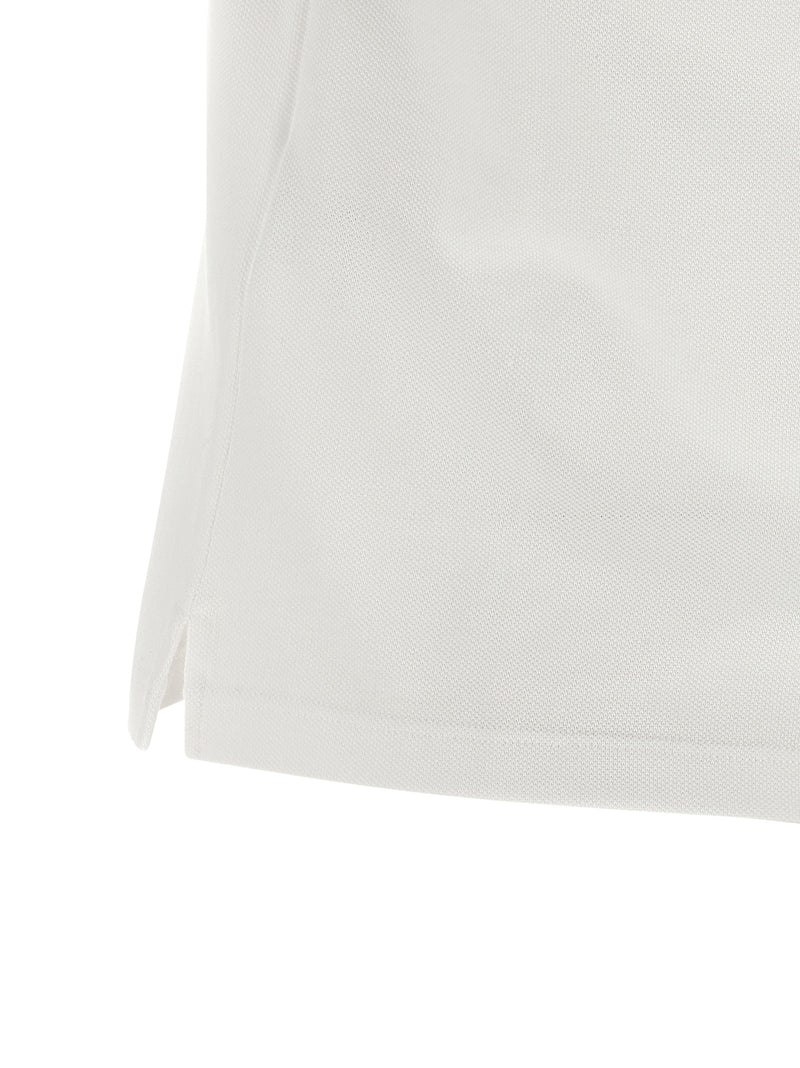 Polo Shirt en Coton Bleu Versace