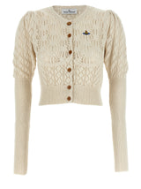 Cardigan Vivienne Westwood en coton beige