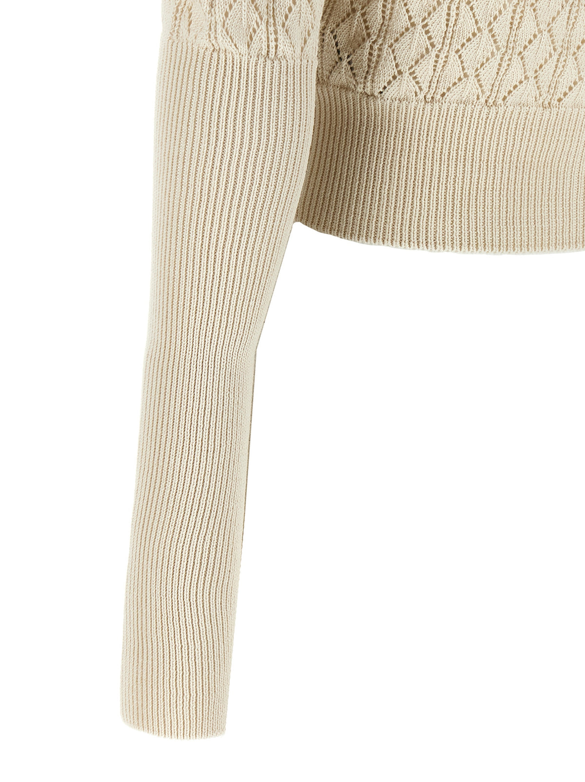 Cardigan Vivienne Westwood en coton beige