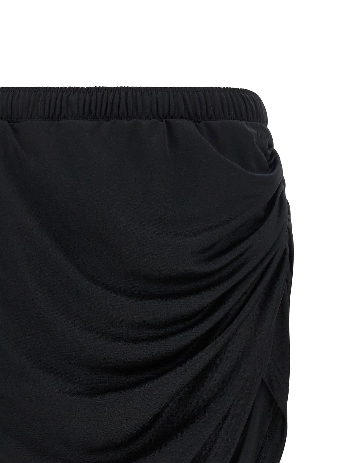 Courrèges Black Polyester Long Skirt - Twist Sport Collection