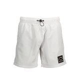 Boxer de bain Karl Lagerfeld en polyester blanc pour homme