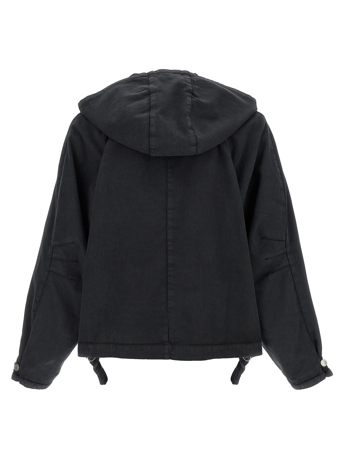Namacheko Midia Black Cotton Shell Jacket