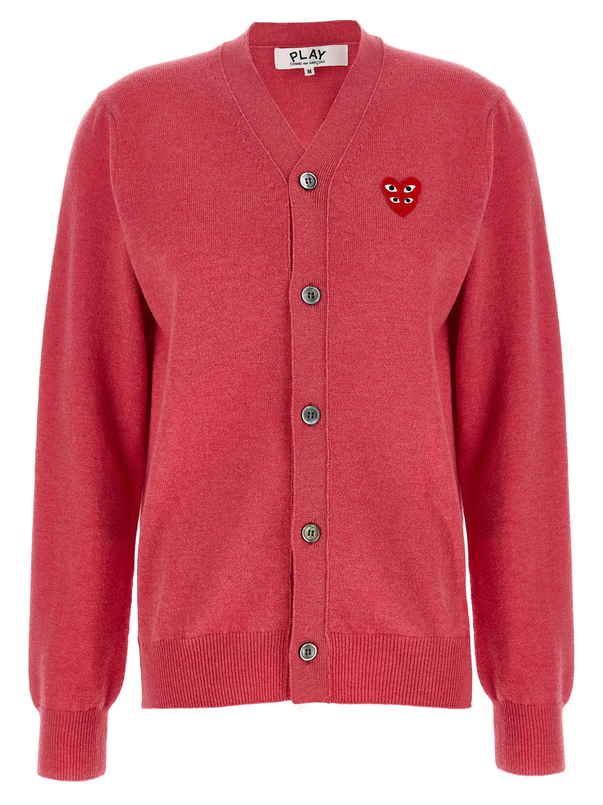 Gilet en laine multicolore Comme Des Garçons Play