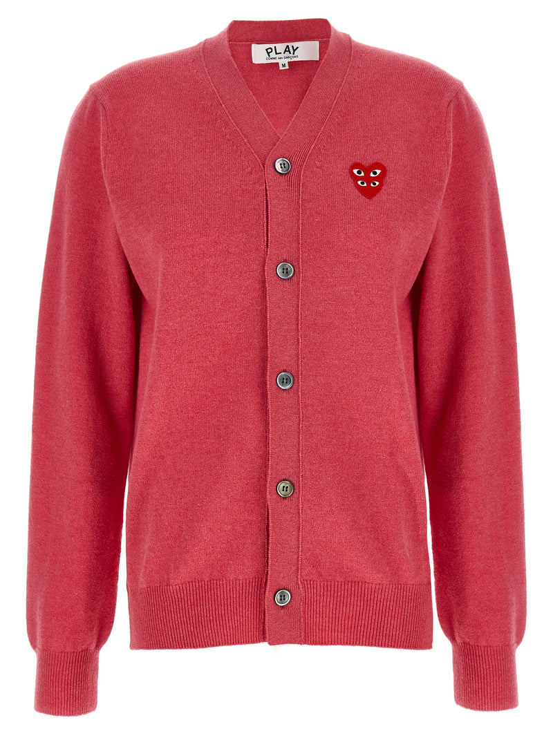 Gilet en laine multicolore Comme Des Garçons Play