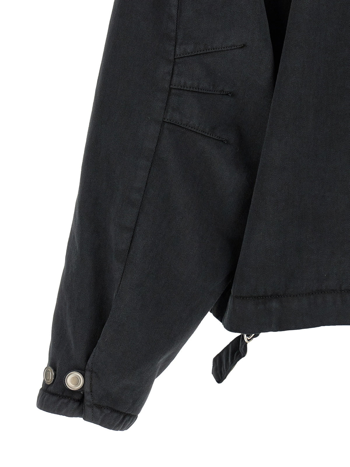 Namacheko Midia Black Cotton Shell Jacket