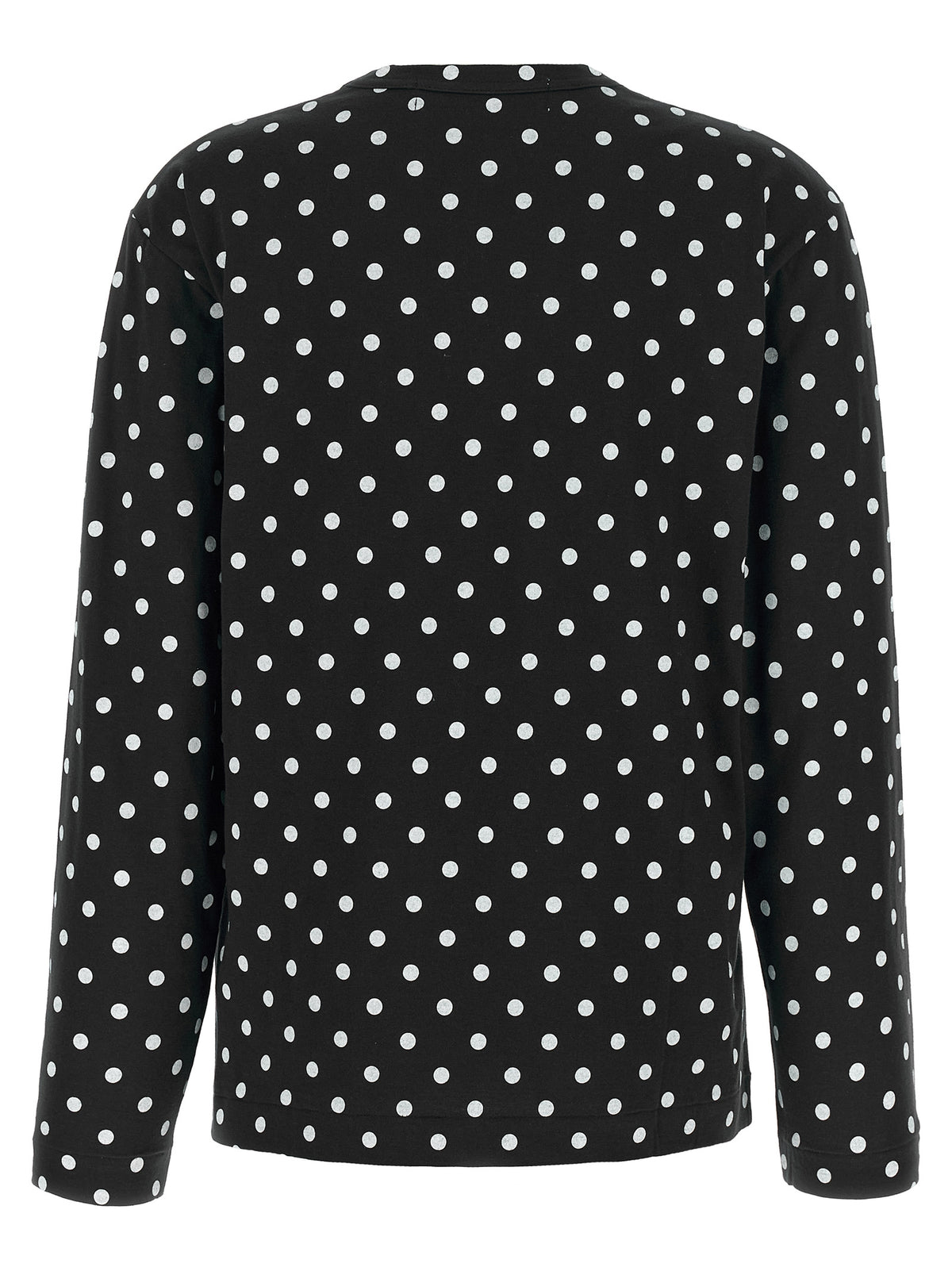 Comme Des Garçons Play Black Cotton Long Sleeve T-Shirt