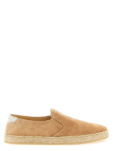 Brunello Cucinelli Beige Calfskin Espadrilles for Men