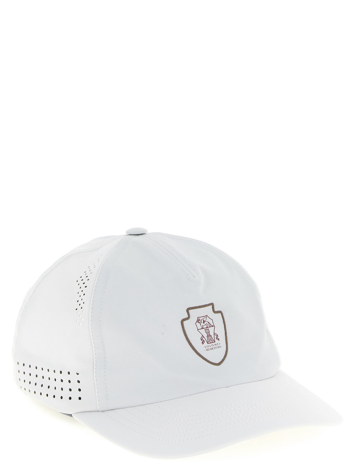 Casquette en nylon blanc Brunello Cucinelli