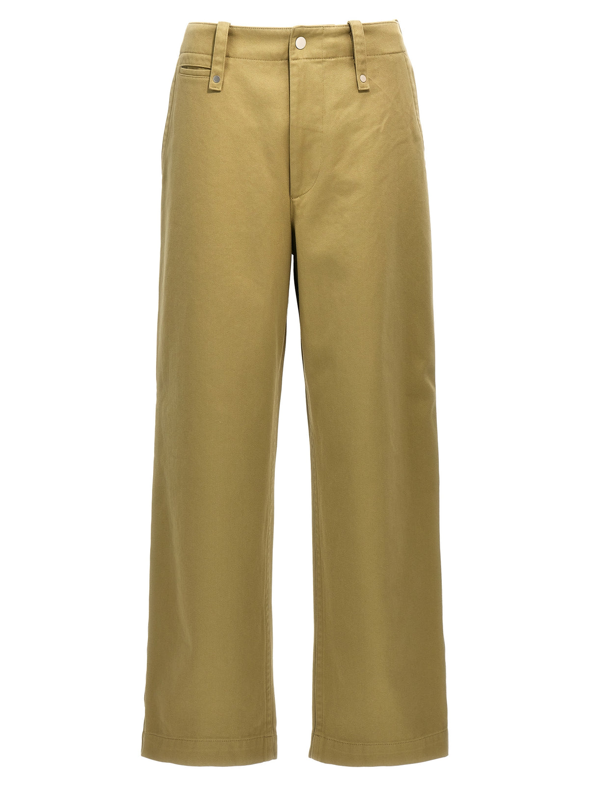 Pantalon décontracté en coton beige Burberry
