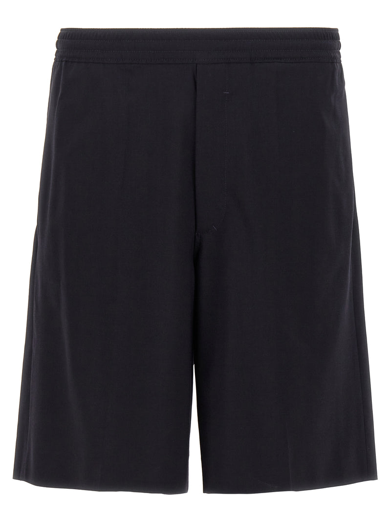 Givenchy Blue Elastane Bermuda Shorts for Men