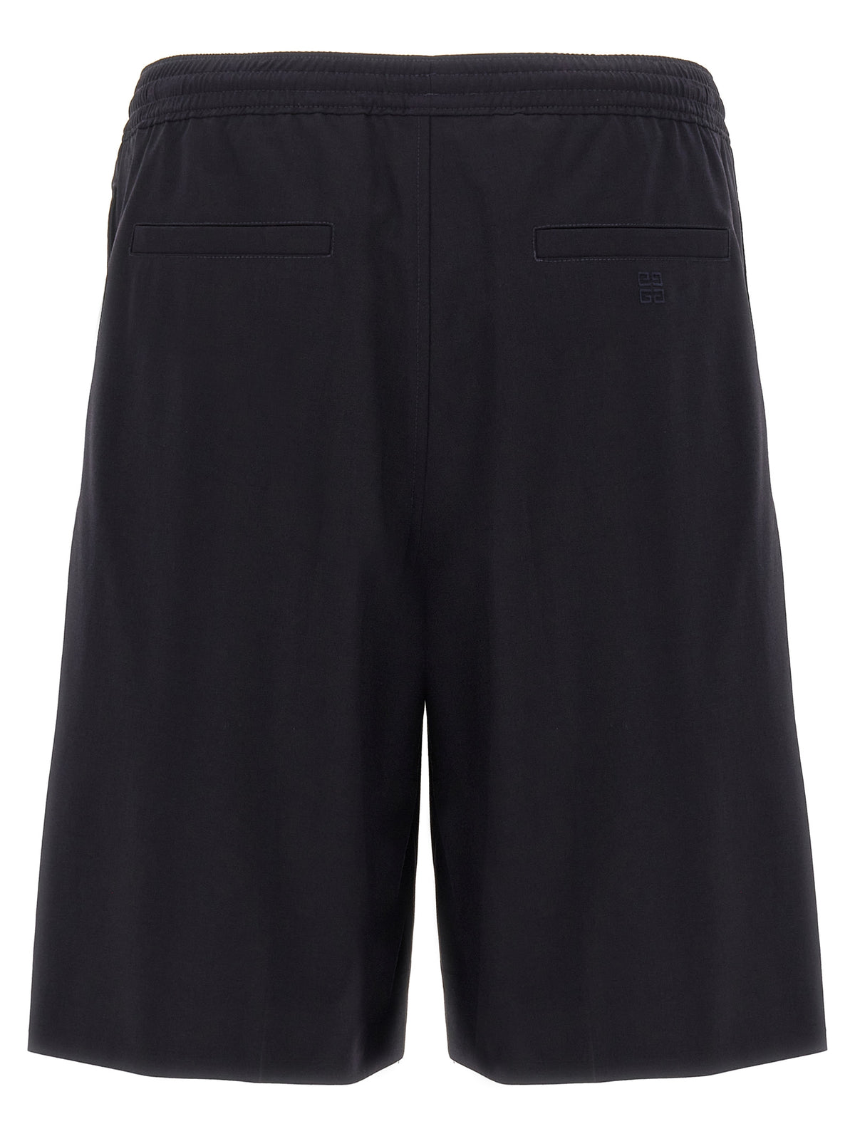 Givenchy Blue Elastane Bermuda Shorts for Men