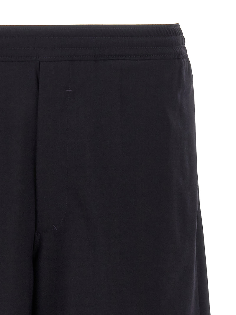 Givenchy Blue Elastane Bermuda Shorts for Men