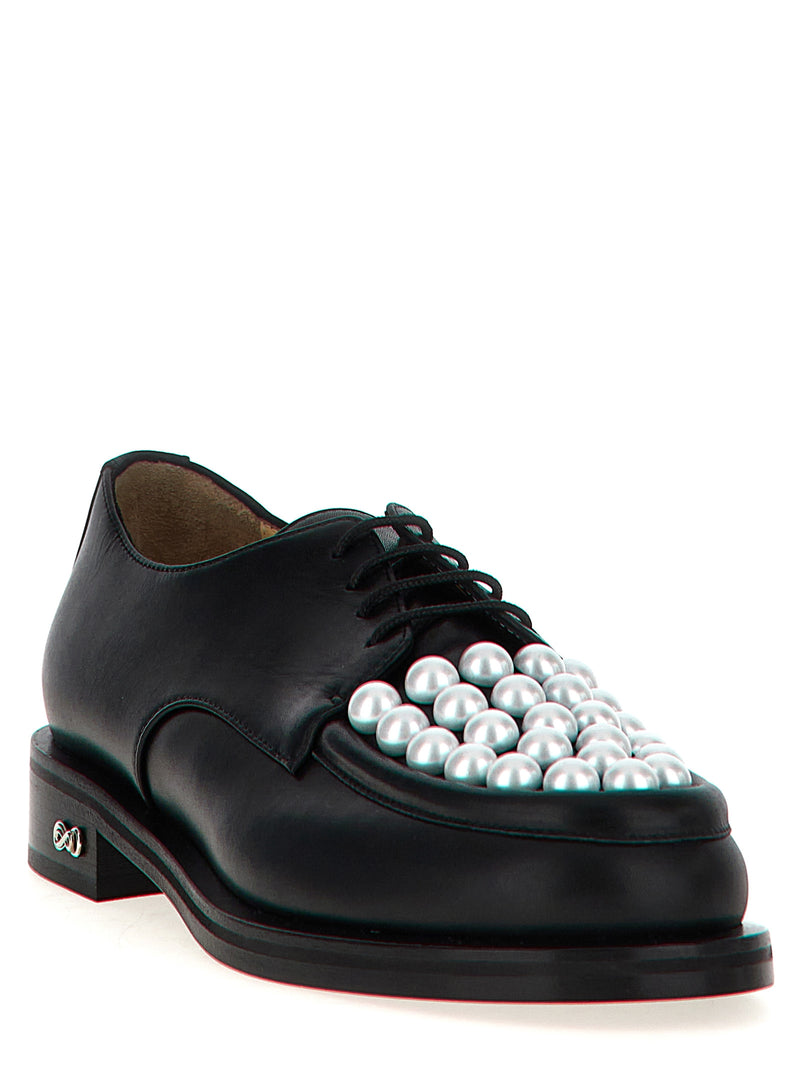 MACH & MACH Bicolor Calfskin Oxfords And Derbies