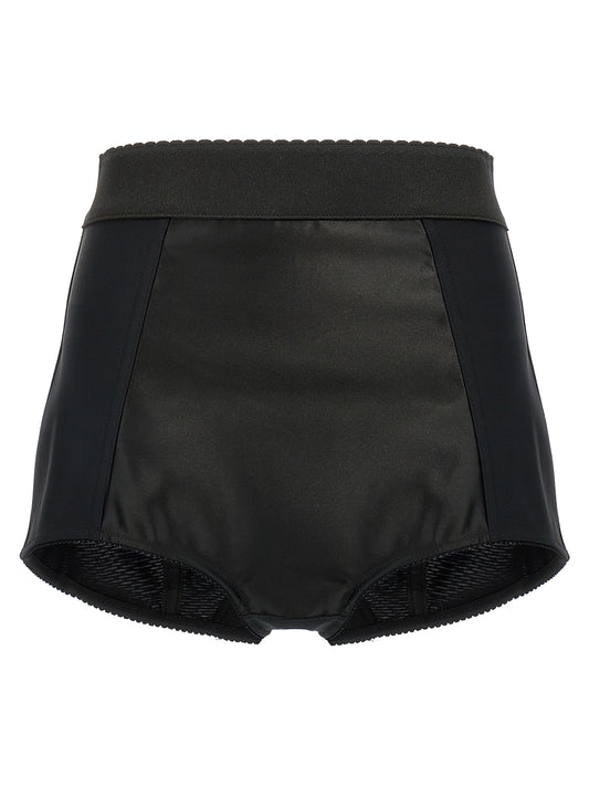 Short Bermuda en Polyamide Noir Dolce & Gabbana