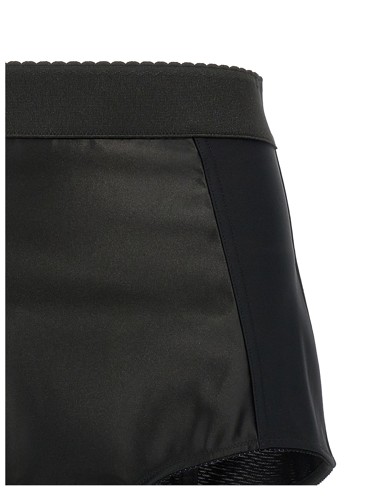 Short Bermuda en Polyamide Noir Dolce & Gabbana